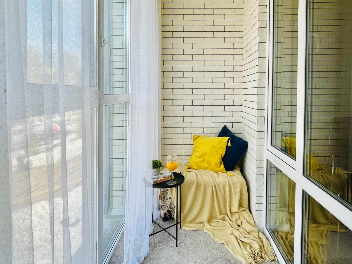 Уютная Стильная Квартира Возле Центрального Парка Горького! Appartement Alma-Ata Buitenkant foto